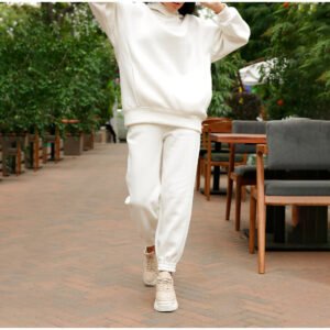 Hooded Casual Top Sportswear Women's Plush Sweater