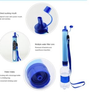 Water Filters Straw Hiking Camping Outdoor Travel Personal Emergency Survival Tools Summer Life Straw